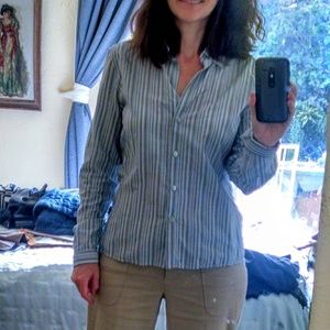 Impeccable sz 8 italian cotton shirt Calvin Klein